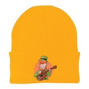 Leprechaun Guitarist Knit Cap Winter Beanie