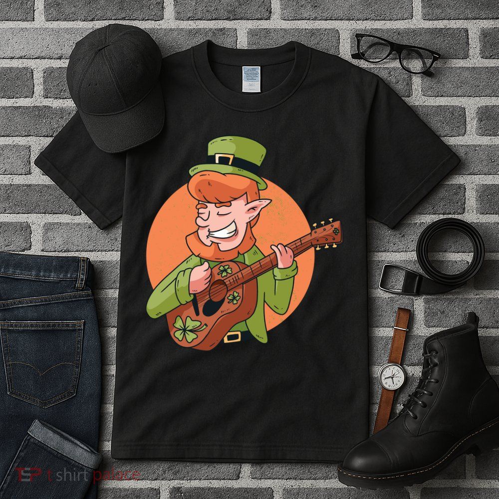 Leprechaun Guitarist Tall T-Shirt