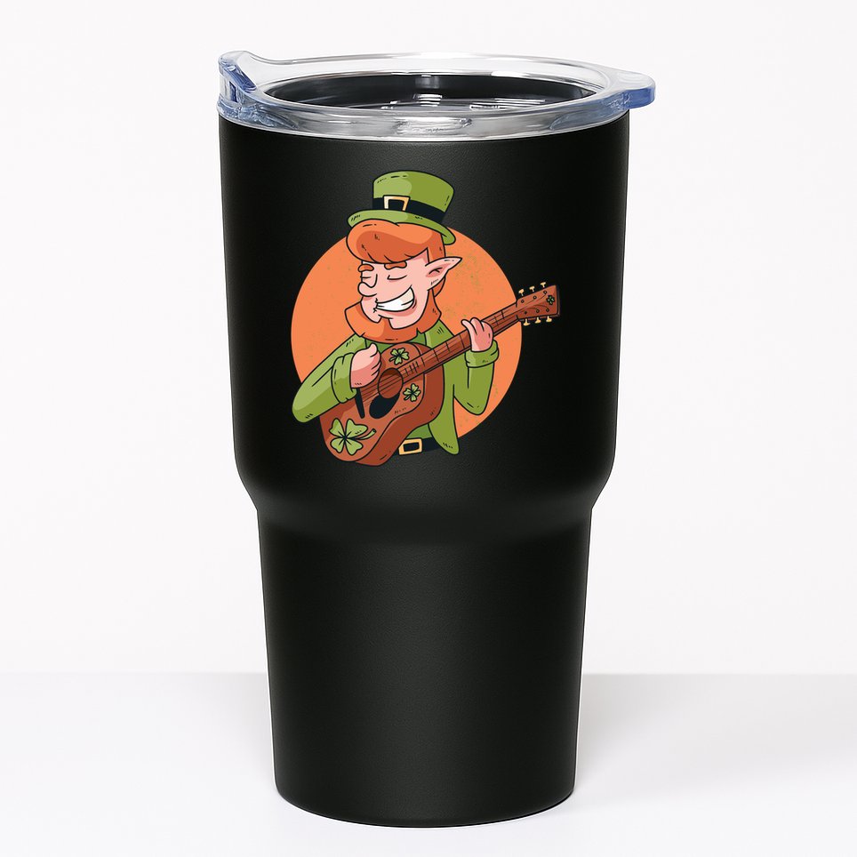 Leprechaun Guitarist Tumbler