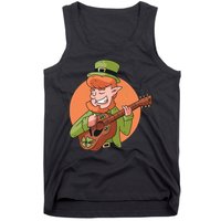 Leprechaun Guitarist Tank Top
