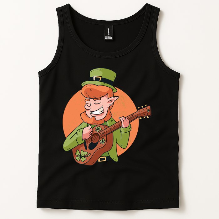 Leprechaun Guitarist Tank Top