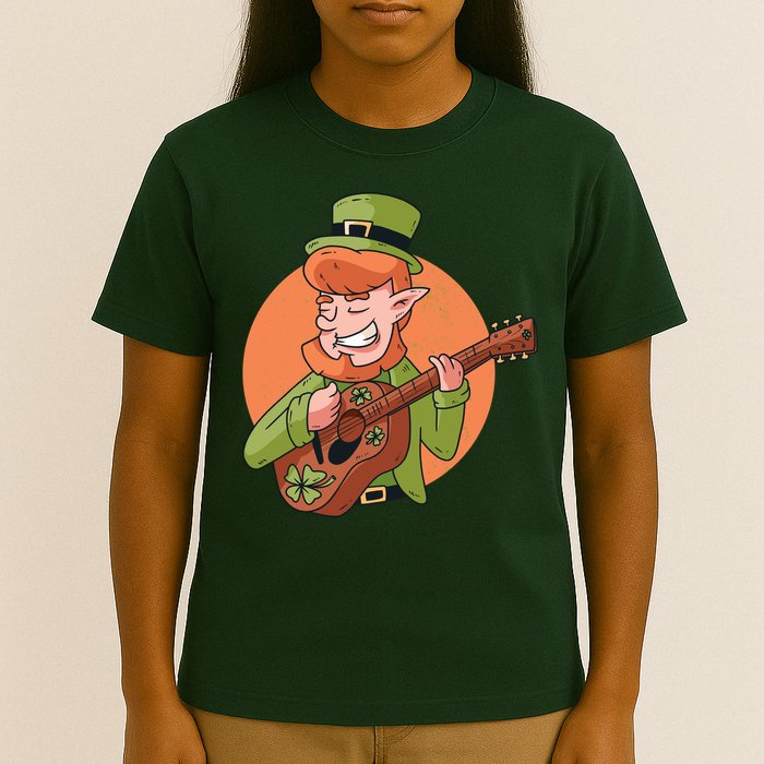 Leprechaun Guitarist T-Shirt