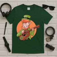 Leprechaun Guitarist T-Shirt