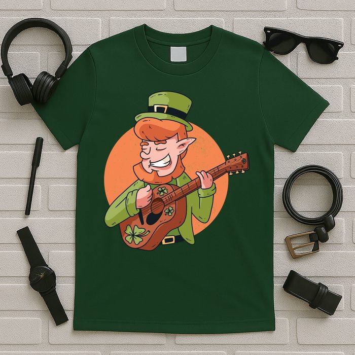 Leprechaun Guitarist T-Shirt