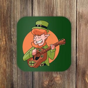 Leprechaun Guitarist Coaster