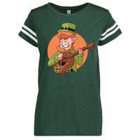 Leprechaun Guitarist Enza Ladies Jersey Football T-Shirt