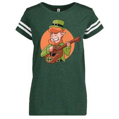 Leprechaun Guitarist Enza Ladies Jersey Football T-Shirt