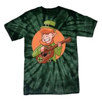 Leprechaun Guitarist Tie-Dye T-Shirt