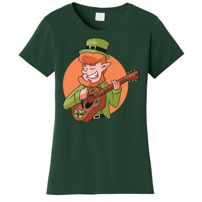 Leprechaun Guitarist Women's T-Shirt