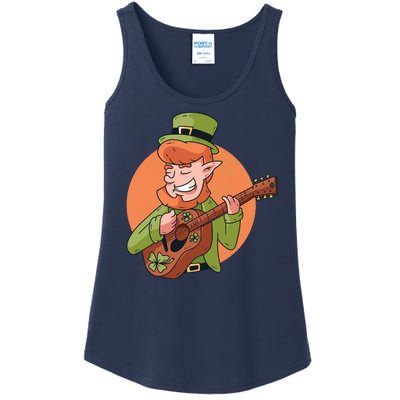 Leprechaun Guitarist Ladies Essential Tank