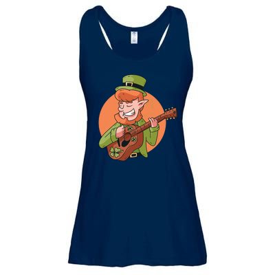 Leprechaun Guitarist Ladies Essential Flowy Tank