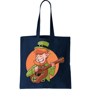 Leprechaun Guitarist Tote Bag