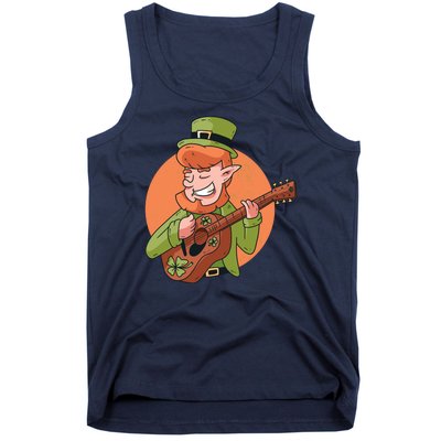 Leprechaun Guitarist Tank Top