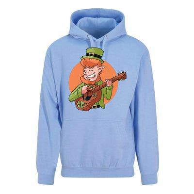 Leprechaun Guitarist Unisex Surf Hoodie