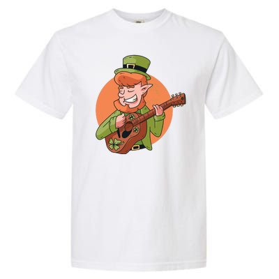 Leprechaun Guitarist Garment-Dyed Heavyweight T-Shirt