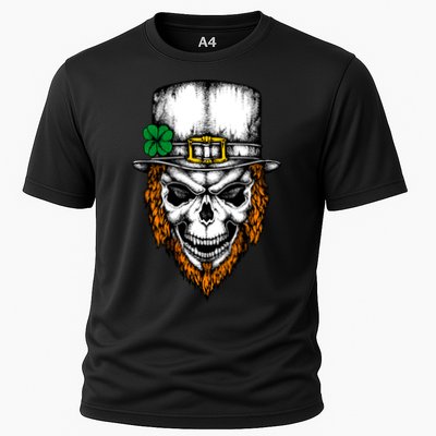 Leprechaun Irish Skull Skeleton Ginger Beard St. Patrick's Day Performance Shirt