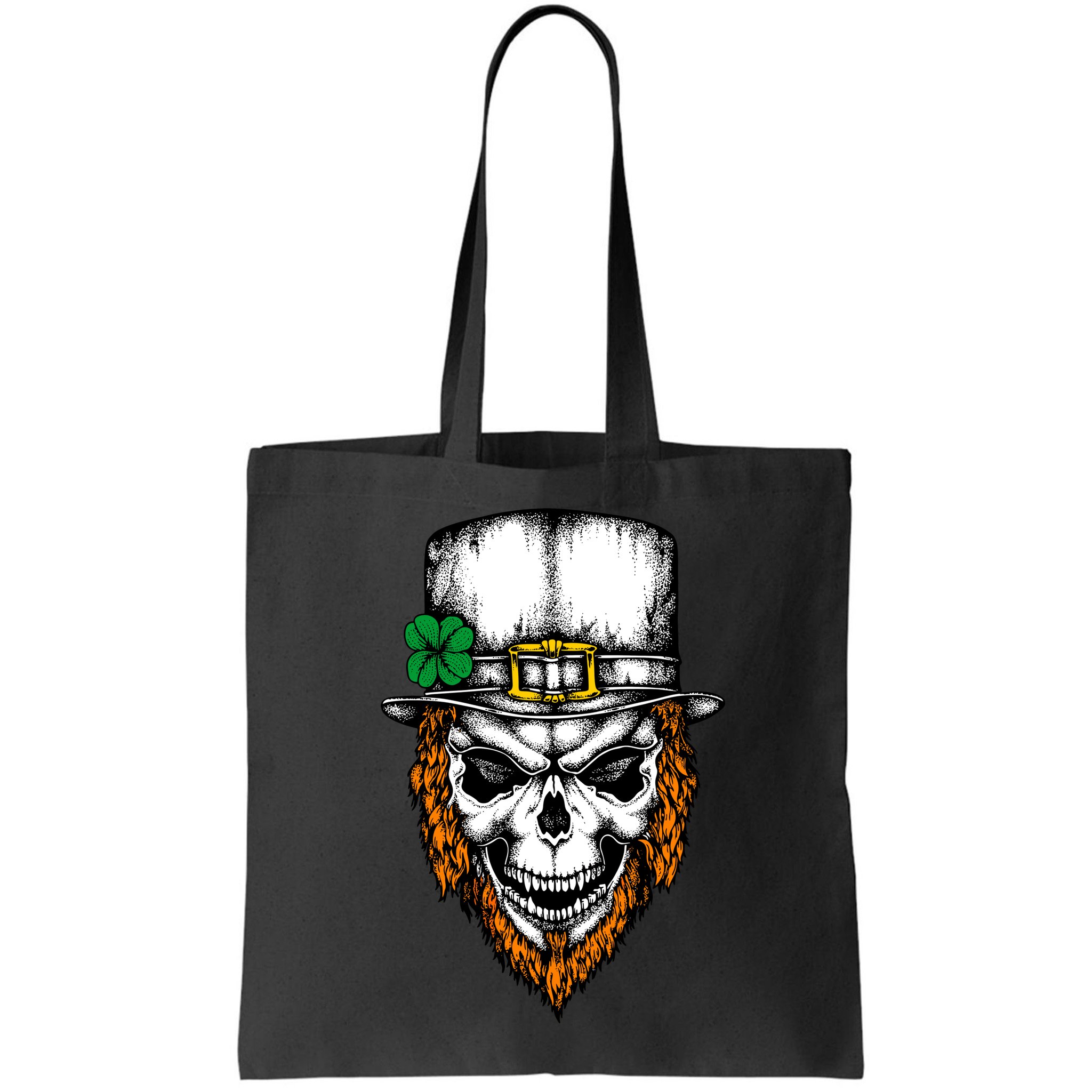 Leprechaun Irish Skull Skeleton Ginger Beard St. Patrick's Day Bag