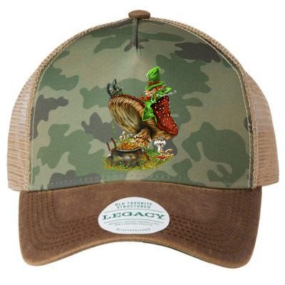 Leprechaun Mushroom Legacy Tie Dye Trucker Hat