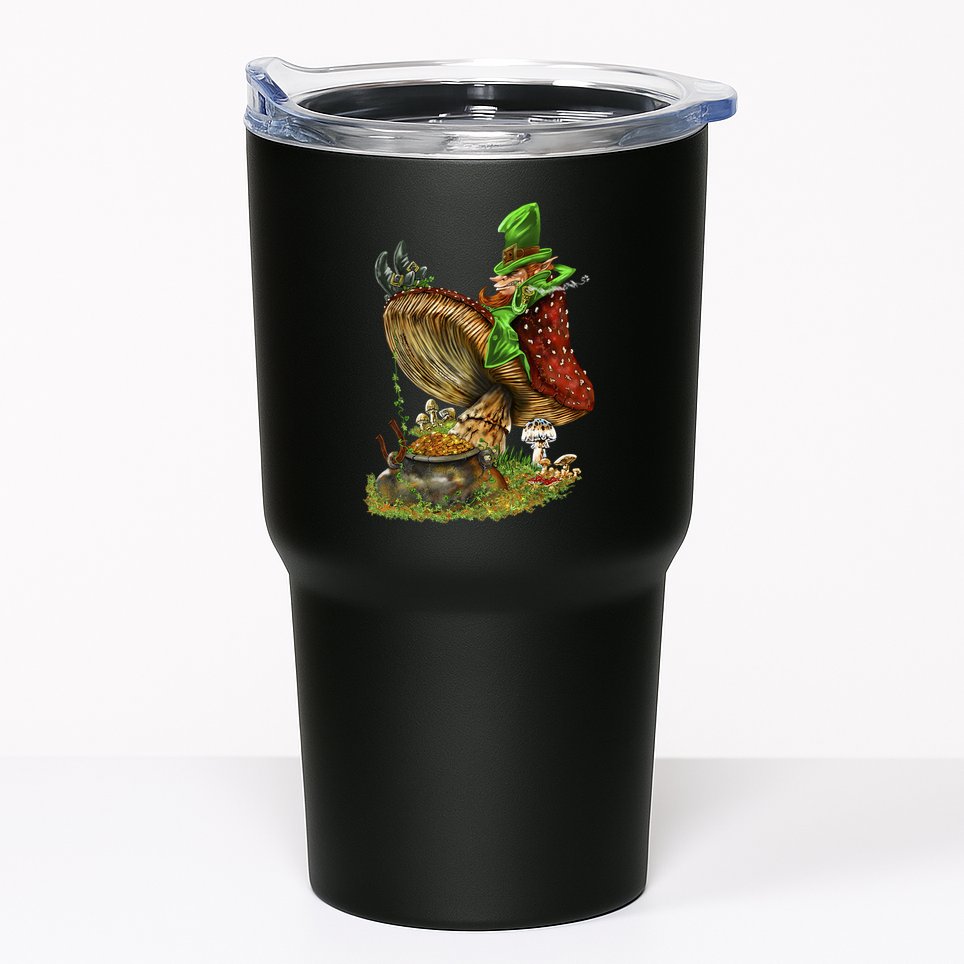 Leprechaun Mushroom Tumbler
