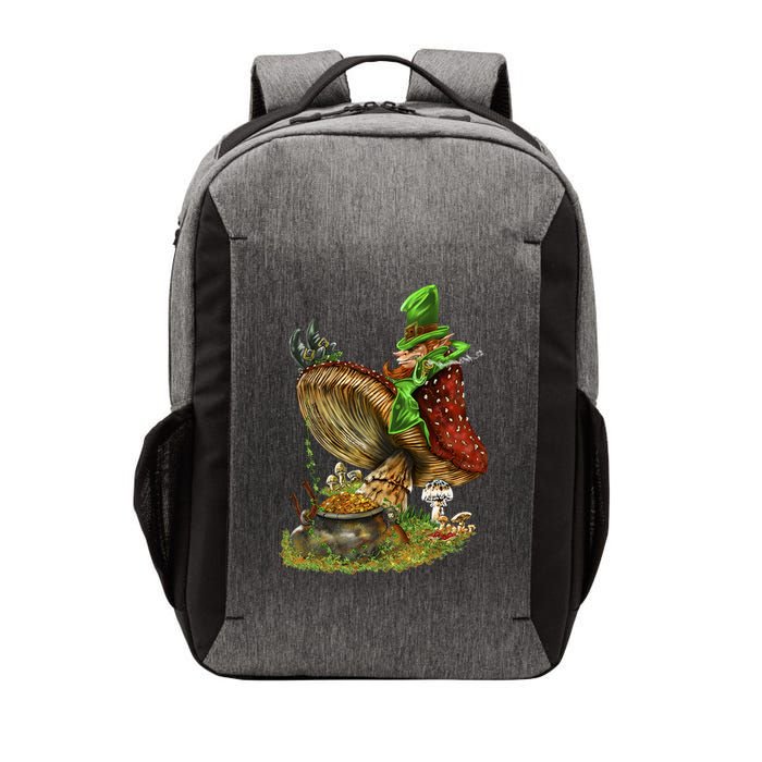 Leprechaun Mushroom Vector Backpack