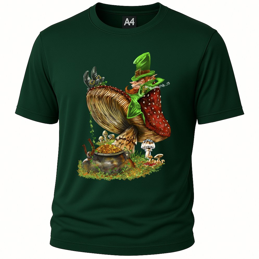 Leprechaun Mushroom Performance Shirt