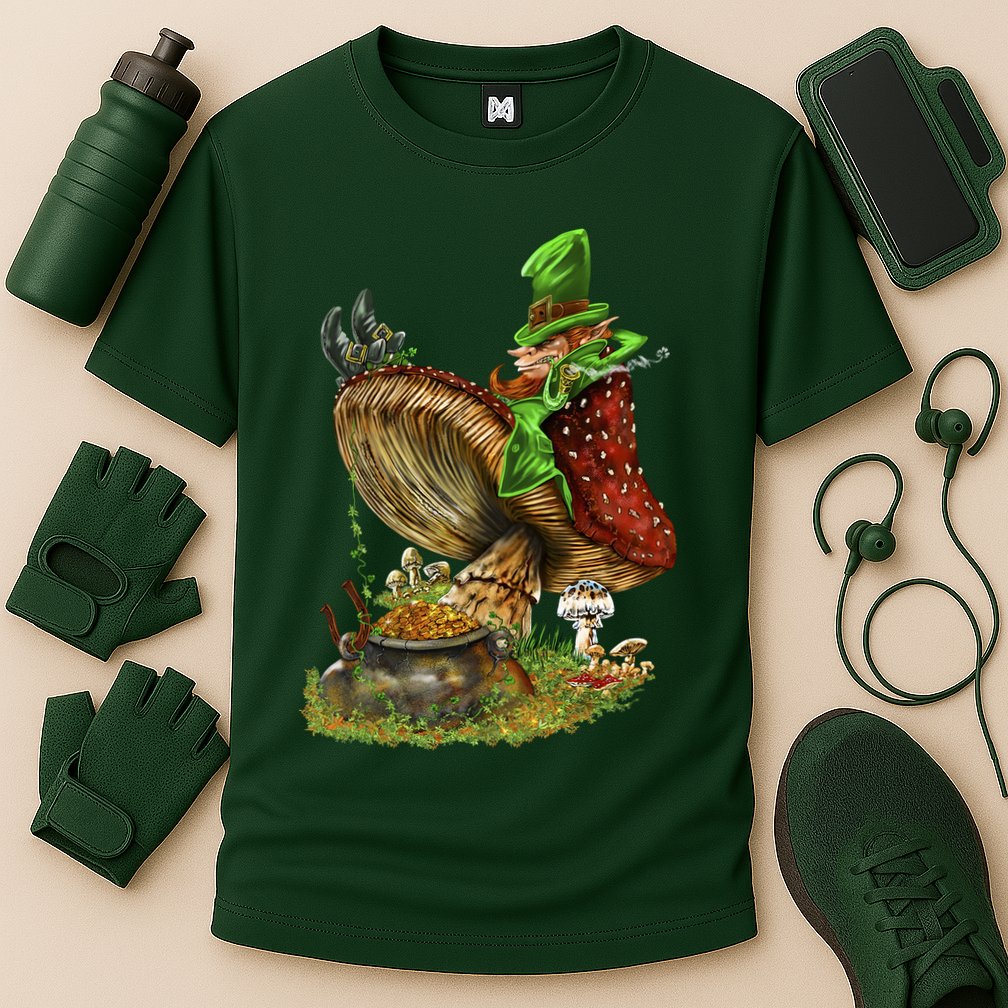 Leprechaun Mushroom Performance Shirt