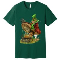 Leprechaun Mushroom Premium T-Shirt