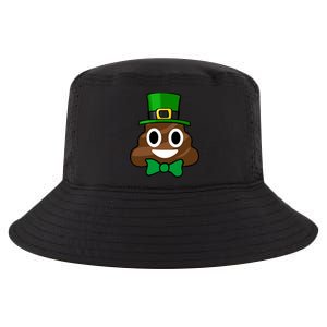 Leprechaun Poop Emoji Smiley Funny St. Patrick's Day Cool Comfort Performance Bucket Hat