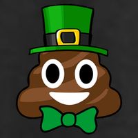 Leprechaun Poop Emoji Smiley Funny St. Patrick's Day Cool Comfort Performance Bucket Hat