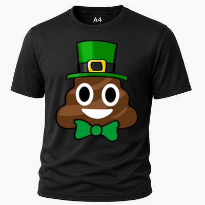 Leprechaun Poop Emoji Smiley Funny St. Patrick's Day Performance Shirt