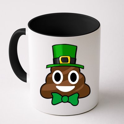 Leprechaun Poop Emoji Smiley Funny St. Patrick's Day Mug