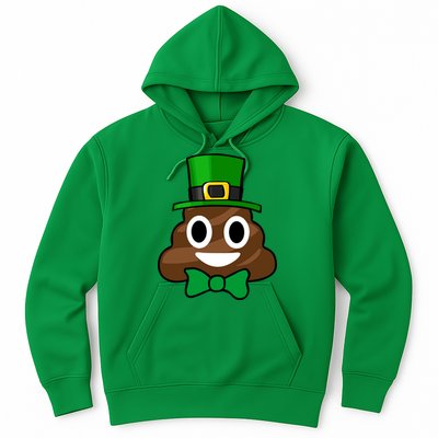 Leprechaun Poop Emoji Smiley Funny St. Patrick's Day Hoodie