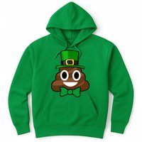 Leprechaun Poop Emoji Smiley Funny St. Patrick's Day Hoodie