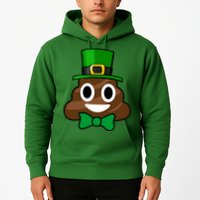 Leprechaun Poop Emoji Smiley Funny St. Patrick's Day Hoodie