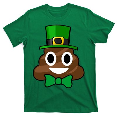 Leprechaun Poop Emoji Smiley Funny St. Patrick's Day T-Shirt