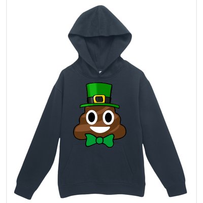 Leprechaun Poop Emoji Smiley Funny St. Patrick's Day Urban Pullover Hoodie