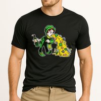 Leprechaun Puking St. Patrick's Day Drinking Performance Shirt
