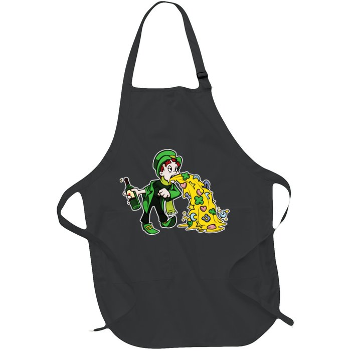 Leprechaun Puking St. Patrick's Day Drinking Apron