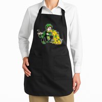 Leprechaun Puking St. Patrick's Day Drinking Apron