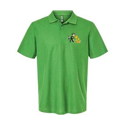Leprechaun Puking St. Patrick's Day Drinking Polo