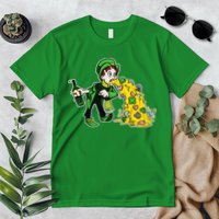 Leprechaun Puking St. Patrick's Day Drinking Premium T-Shirt