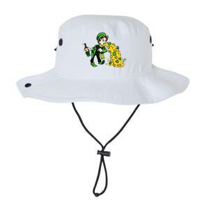 Leprechaun Puking St. Patrick's Day Drinking Legacy Cool Fit Booney Bucket Hat