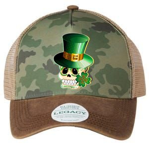 Leprechaun Sugar Irish Skull Legacy Tie Dye Trucker Hat