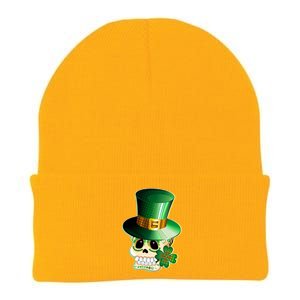 Leprechaun Sugar Irish Skull Knit Cap Winter Beanie