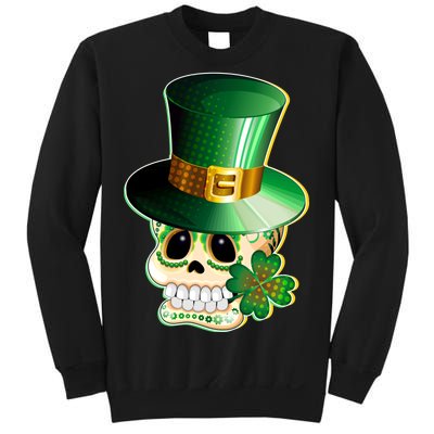 Leprechaun Sugar Irish Skull Sweatshirt