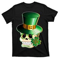 Leprechaun Sugar Irish Skull T-Shirt