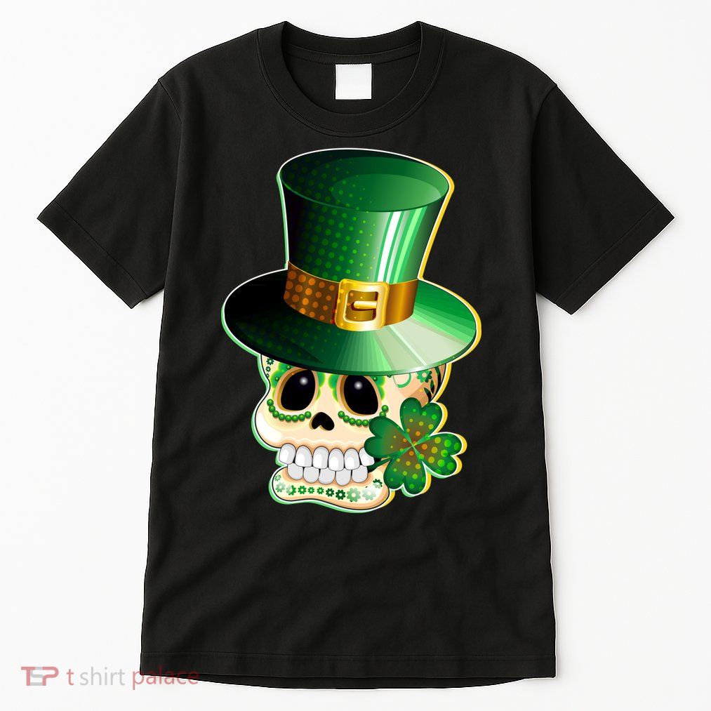 Leprechaun Sugar Irish Skull Tall T-Shirt