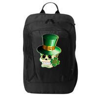 Leprechaun Sugar Irish Skull City Backpack