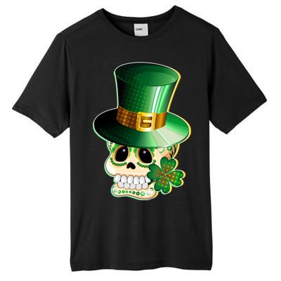 Leprechaun Sugar Irish Skull Tall Fusion ChromaSoft Performance T-Shirt