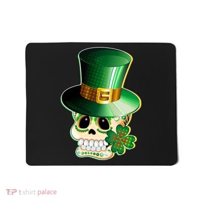 Leprechaun Sugar Irish Skull Mousepad